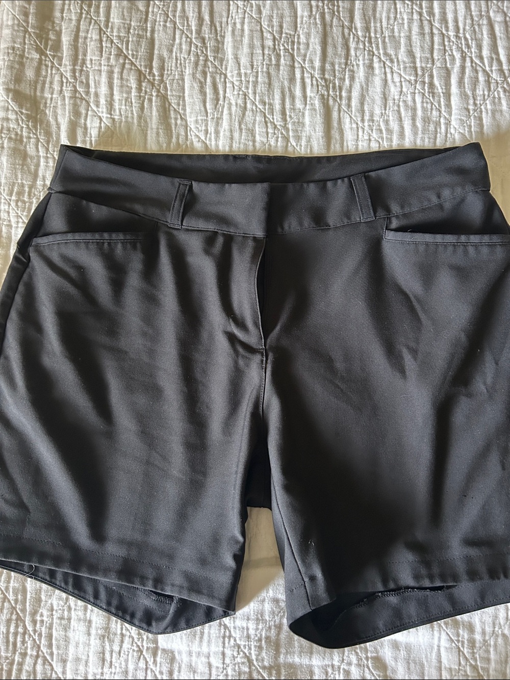 adidas Black Women's Golf Shorts